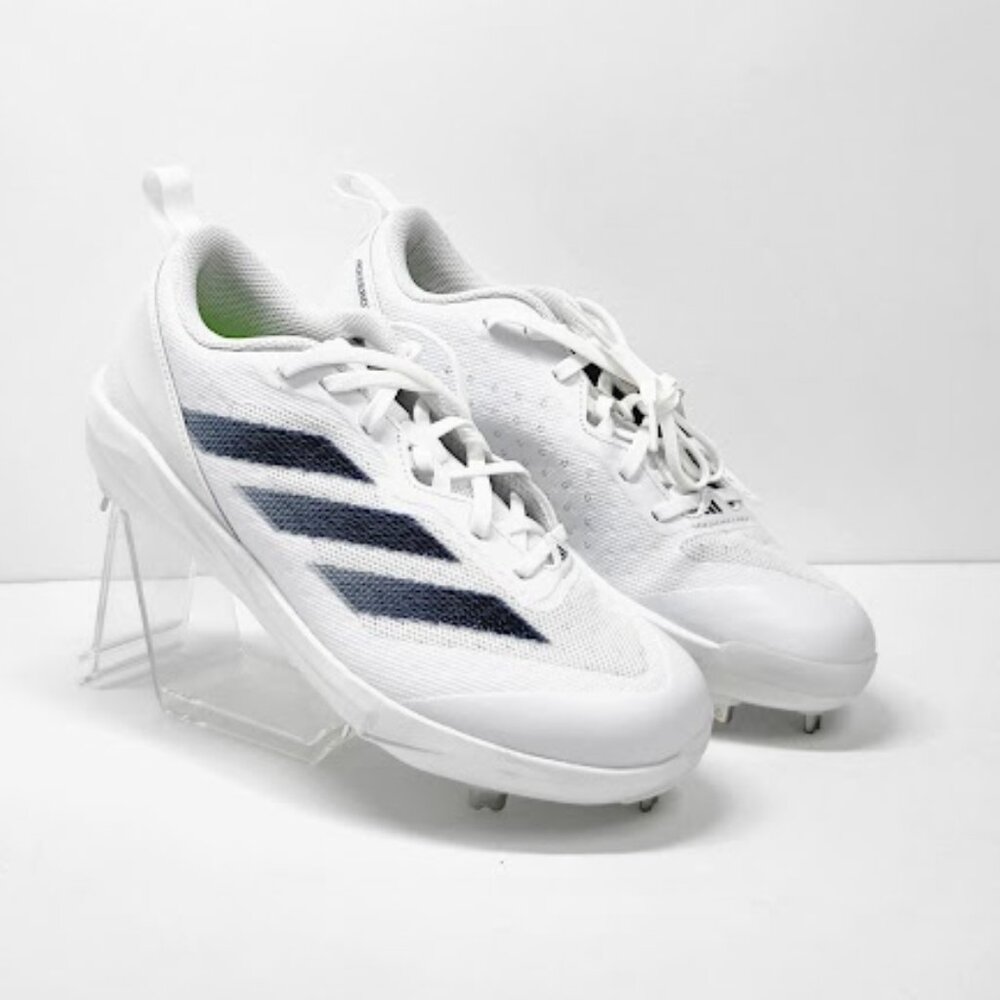 ADIDAS WOMEN'S adizero instinct TPU cleats white softball shoes Size 9 NEW